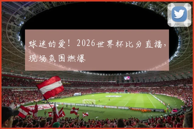 球迷的爱！2026世界杯比分直播，现场氛围燃爆